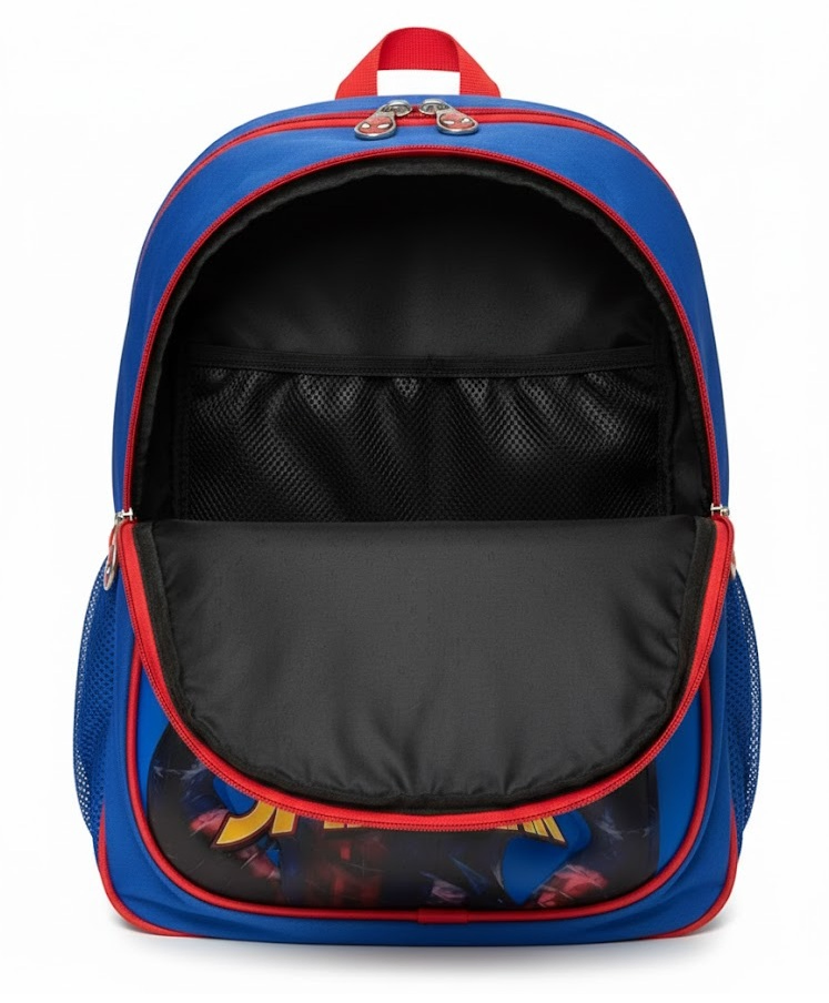 Marvel Spider-Man "Great Power" 3D Armor School Backpack – Ultimate Hero Edition